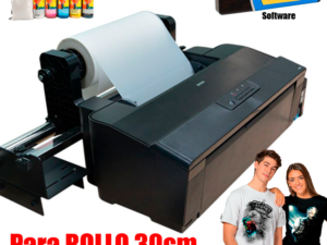 Impresora Textil DTF rollo 30 cm